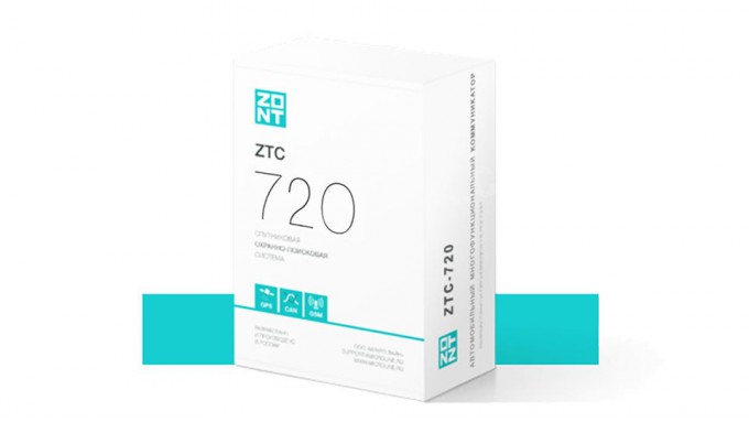 Автосигнализация ZONT ZTC-720